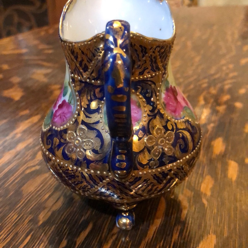 Antique Handpainted Pitcher - Picture 6 of 6